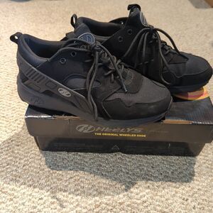 Heelys Force Wheeled Skate Shoes Youth Size 7 Black  770837H